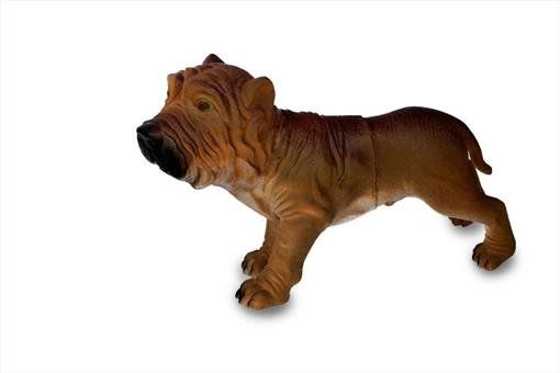 اسباب-بازی-ماکت سگ نرم بزرگ با صدای سگ