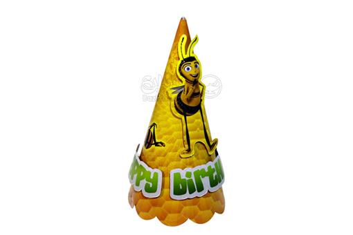 اسباب-بازی-کلاه جشن تولد طرح بری زنبوری