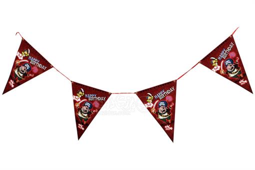 اسباب-بازی-پرچم مثلثی جشن تولد طرح دزد دریایی