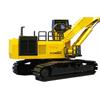 تصویر شماره 1  ماشین چرخ زنجیری جمع آوری خاک KOMATSU مارک جوال