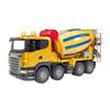 تصویر شماره 1  کامیون حمل بتون دوازده چرخ Scania مارک Bruder