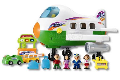 اسباب-بازی-ست هواپیمای سفر در تعطیلات جیمبو