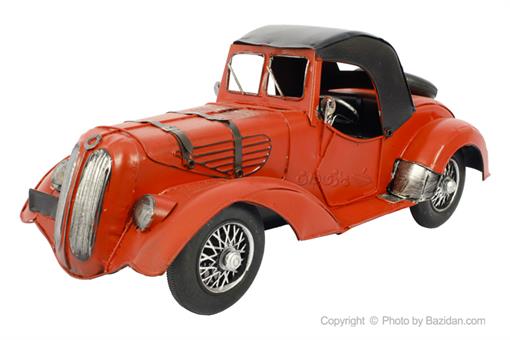 اسباب-بازی-ماشین فلزی دکوراتیو مدل alfa romeo