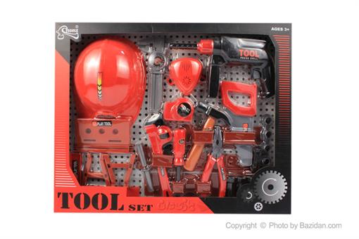 اسباب-بازی-ست ابزار قرمز