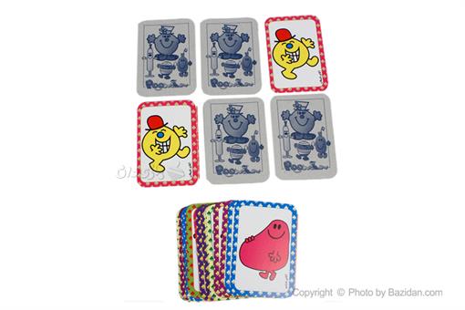 اسباب-بازی-کارت بازی حافظه پومین طرح فسقلی ها