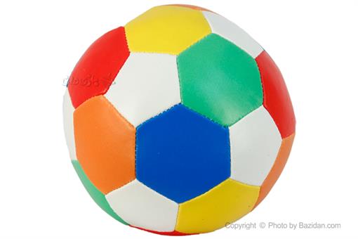 اسباب-بازی-توپ فوتبال نرم آپارتمانی کوچک تکه شش ضلعی