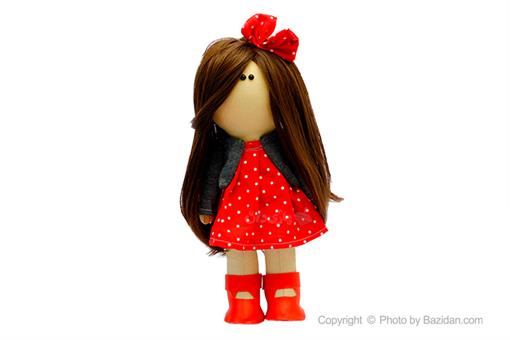 اسباب-بازی-عروسک روسی مدل girl-bow-red
