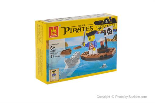 اسباب-بازی-لگو دزدان دریایی ٥١ قطعه ٦٠٠٤٤