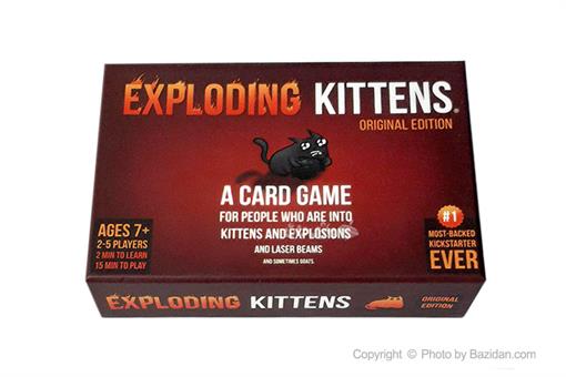 اسباب-بازی-exploding kittens گربه های انفجاری