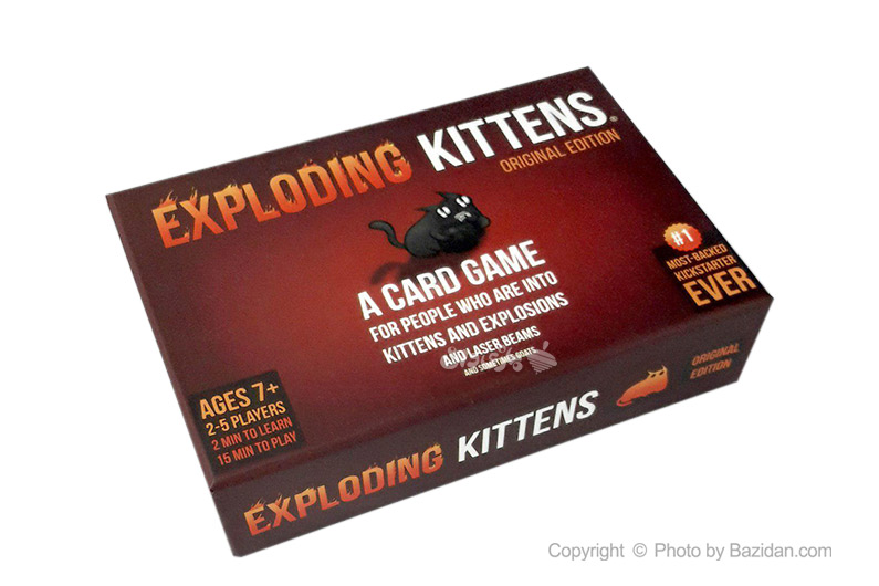 تصویر شماره 1  exploding kittens گربه های انفجاری