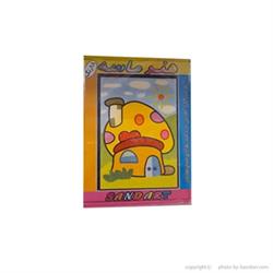 اسباب-بازی-هنر ماسه ١٨ رنگ مقوایی