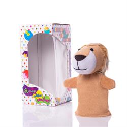اسباب-بازی-عروسک نمایشی شیر جعبه ای