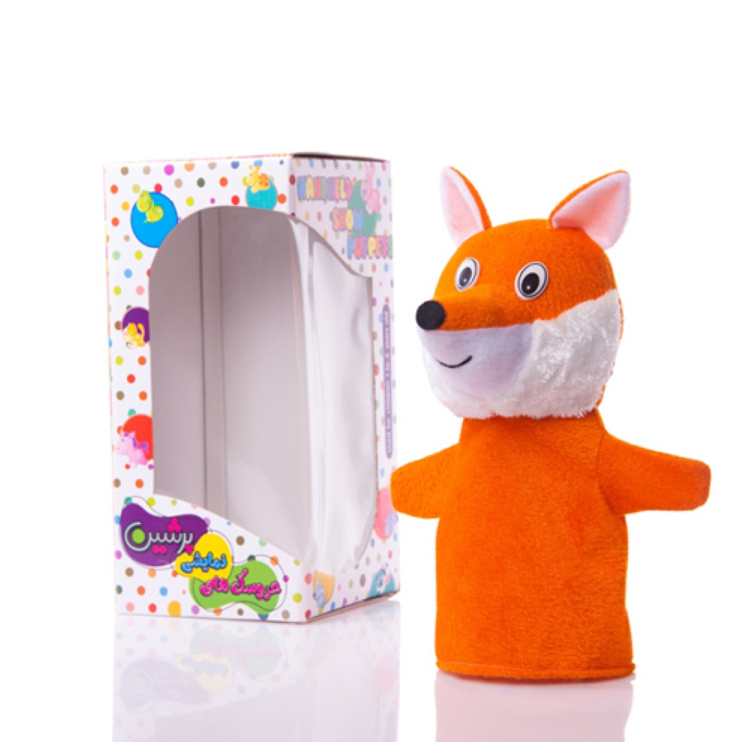 تصویر-شماره-1-عروسک-نمایشی-روباه-جعبه-ای-پرشین