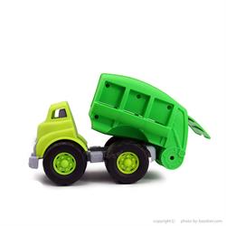 اسباب-بازی-اسباب بازی کامیون بازیافت زرد