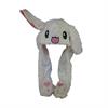 تصویر شماره 1  کلاه عروسکی نمایشی خرگوش سفید گوش متحرک اصل