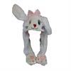 تصویر شماره 1  کلاه عروسکی نمایشی خرگوش پاپیون دار سفید گوش متحرک اصل